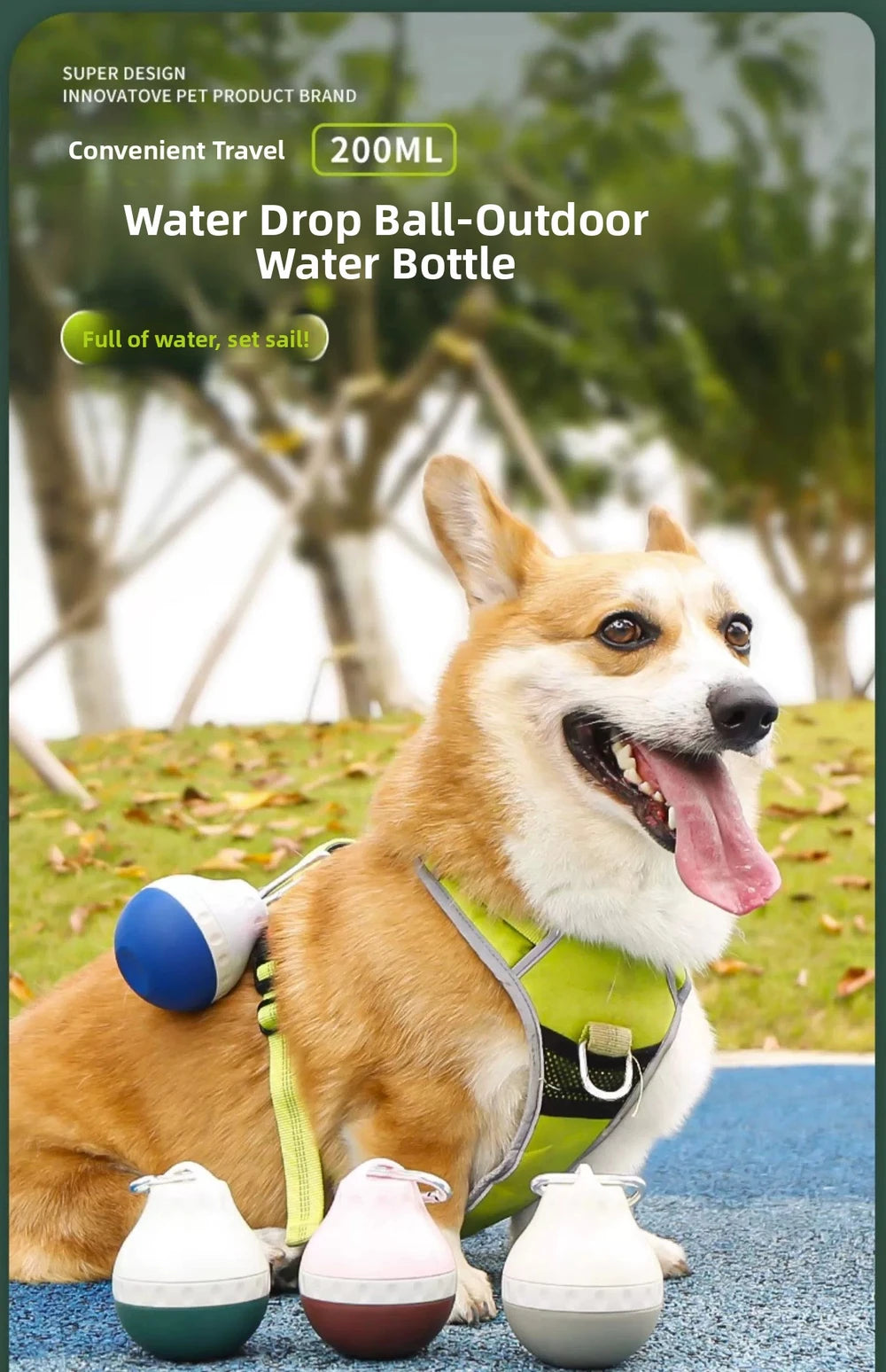 Portable Pet Water Dispenser Bottle