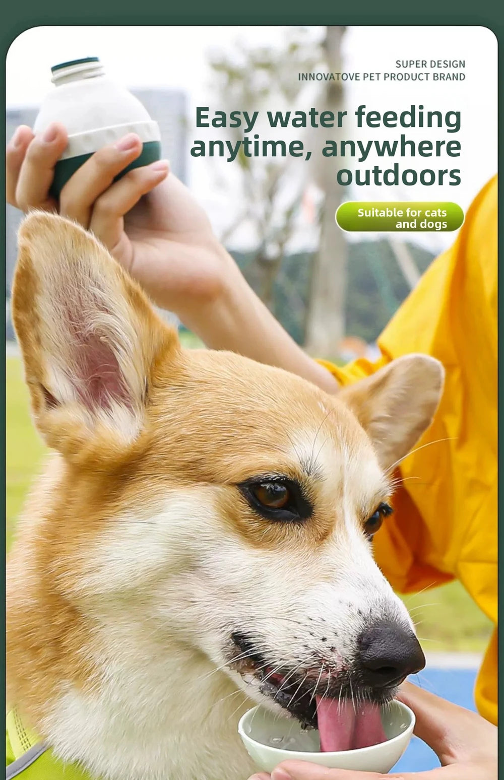 Portable Pet Water Dispenser Bottle