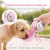 Leak-Proof Portable Water Dispenser for Dogs - Stainless Steel